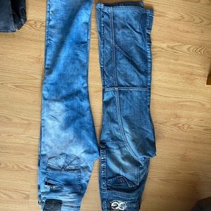 2 pairs of mens jeans.